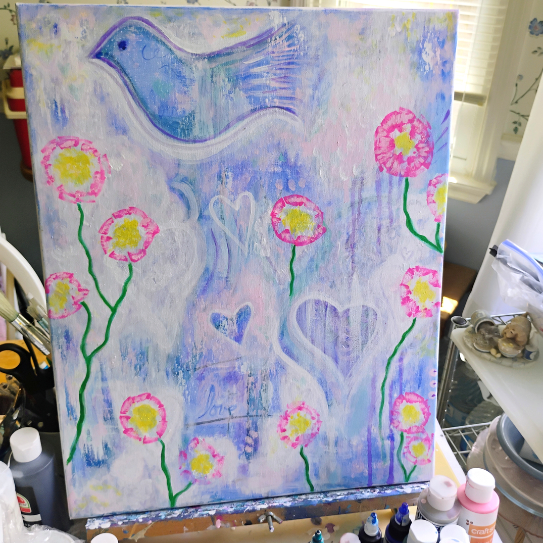 another personal at-home summer art&nbsp;retreat…